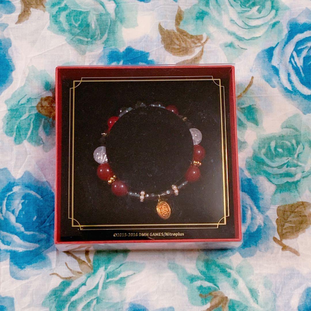 刀剣乱舞☆加州清光 イメージ天然石ブレスレット☆オランジュ・ルージュ 刀剣乱舞-ONLINE- 三日月宗近 イメージ天然石ブレスレット/物吉貞宗