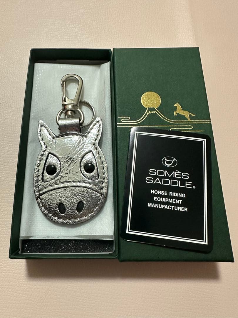 SOMES SADDLE ソメスサドル 馬メンコキーホルダー 午年 - メルカリ