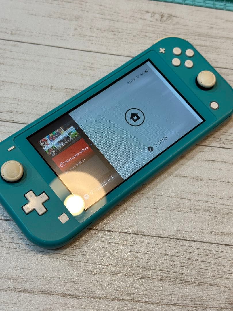 Nintendo Switch ライト ターコイズブルー 訳あり品 作動確認済(美品・訳アリ特価) Nintendo Switch LITE ニンテンドー