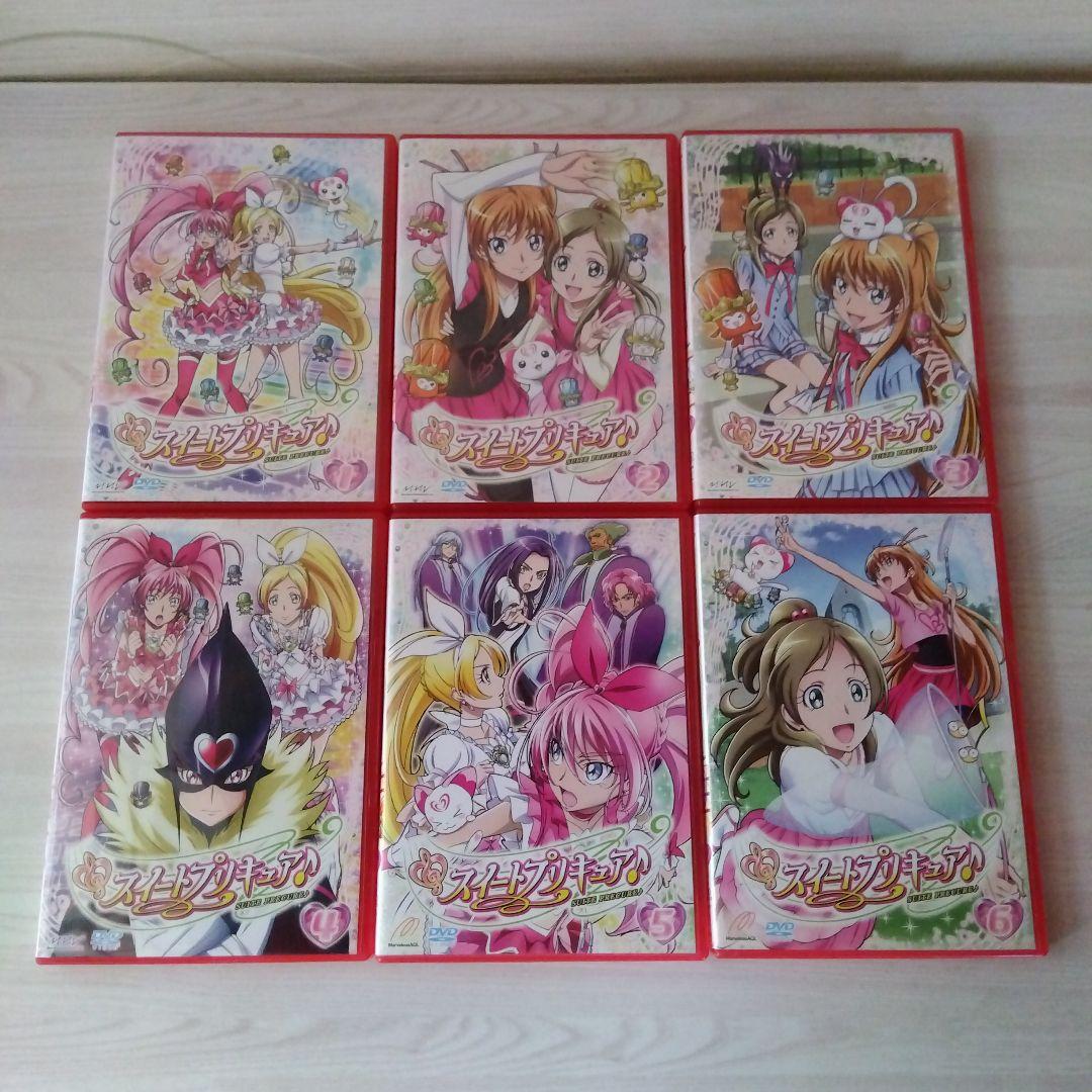 スイートプリキュア♪DVD 全16巻全巻 - メルカリ