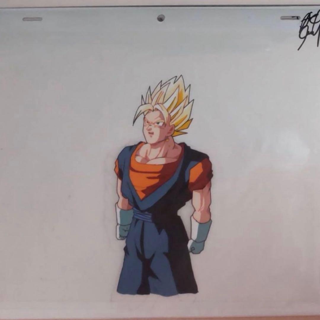 当時物】激レア ドラゴンボールZ セル画 原画 ベジット 鳥山明 - メルカリ