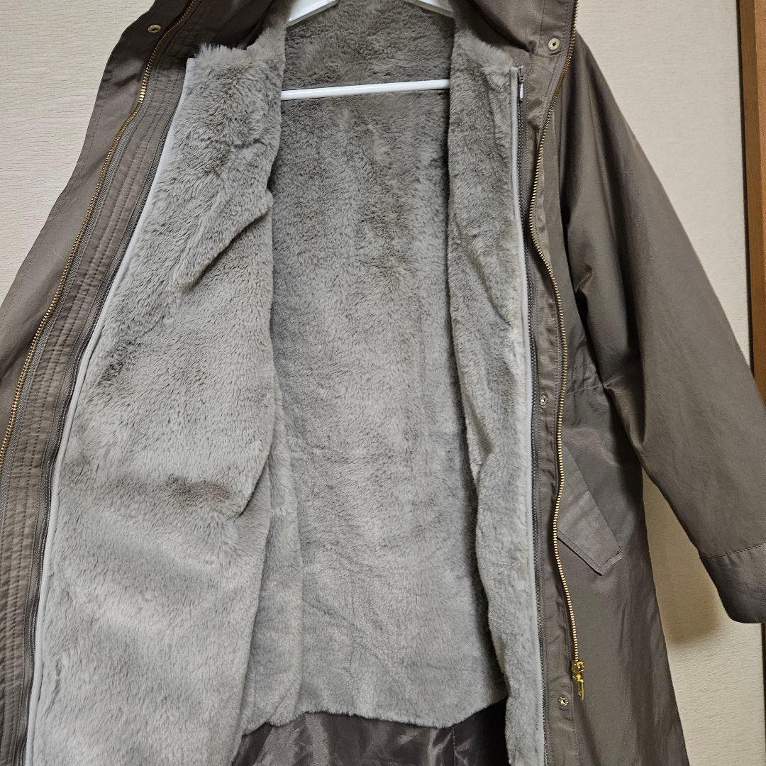 トープ 撥水 4way フェイクファーライナー ロング マンパ - メルカリ