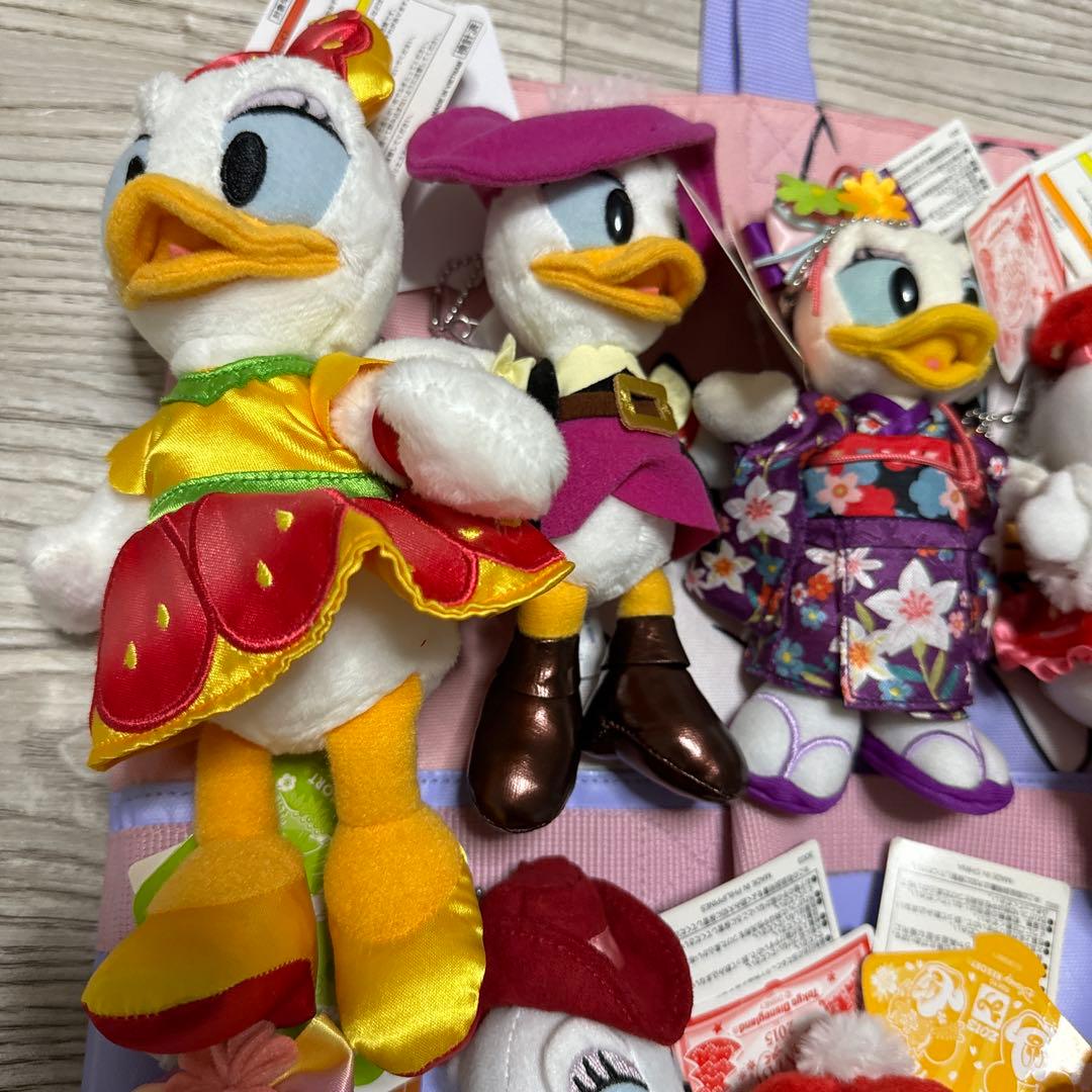 ディズニー レトロ デイジー ぬいば トートバッグ