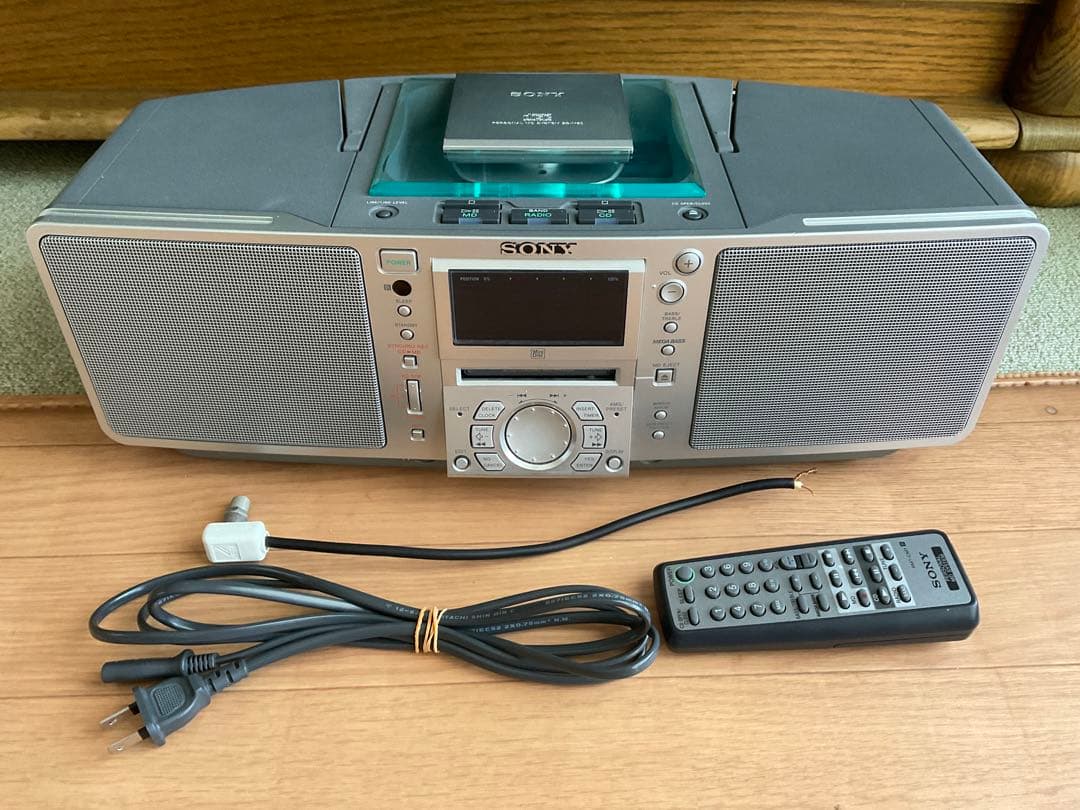 SONY CD/MD ラジカセ ZS-M50 訳あり - メルカリ