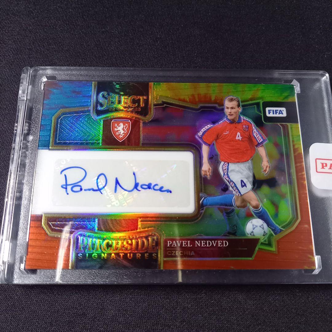 25シリ】パベル・ネドベド 直筆サイン Panini Select AUTO - メルカリ