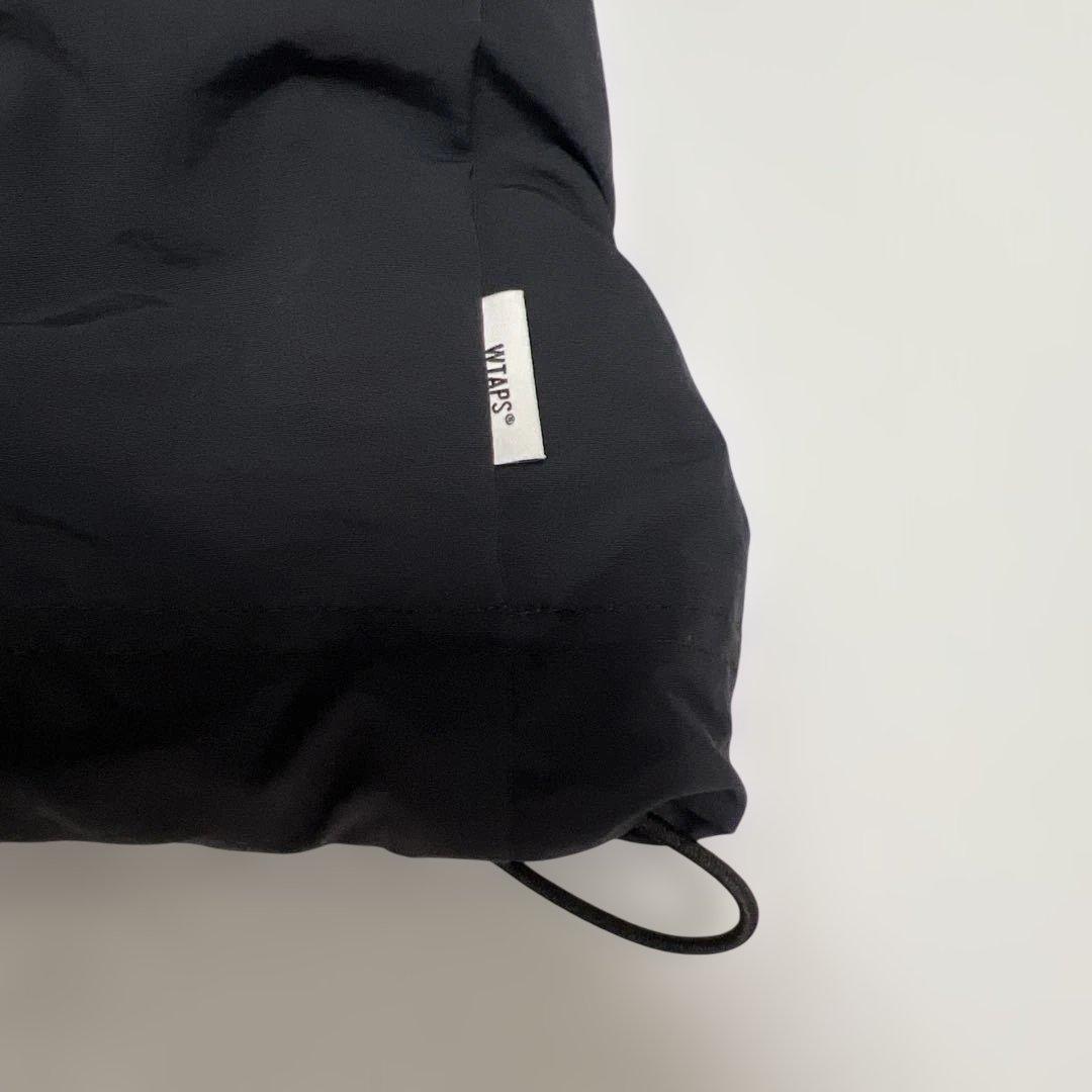 美品 WTAPS Finder LS Nylon Tussah \"Black\"