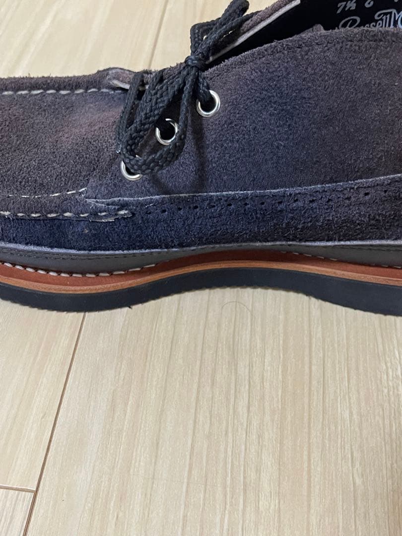 ラッセルモカシン Foober別注 チャッカブーツ トリプルヴァンプ US7.5