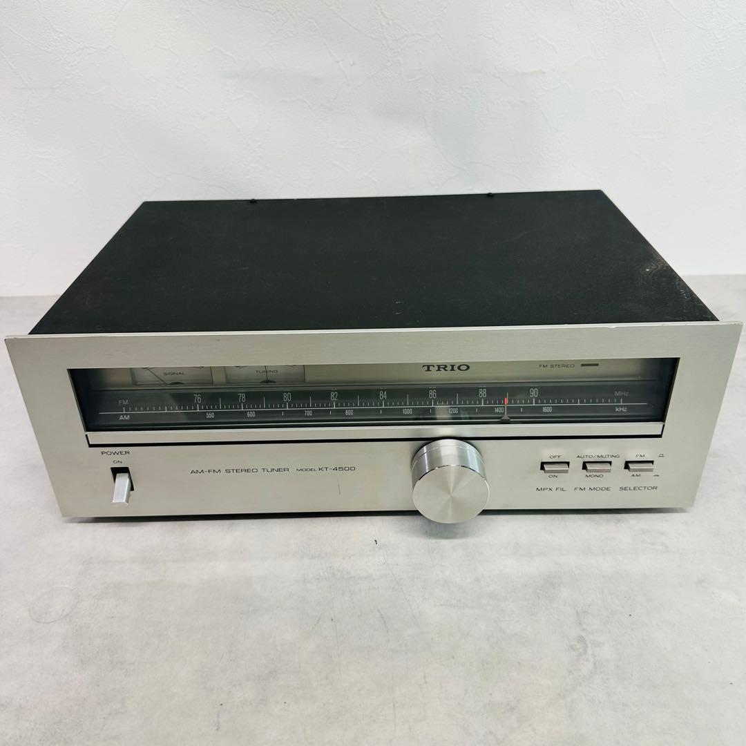 TRIO AM/FMステレオチューナー KT-4500 - メルカリ