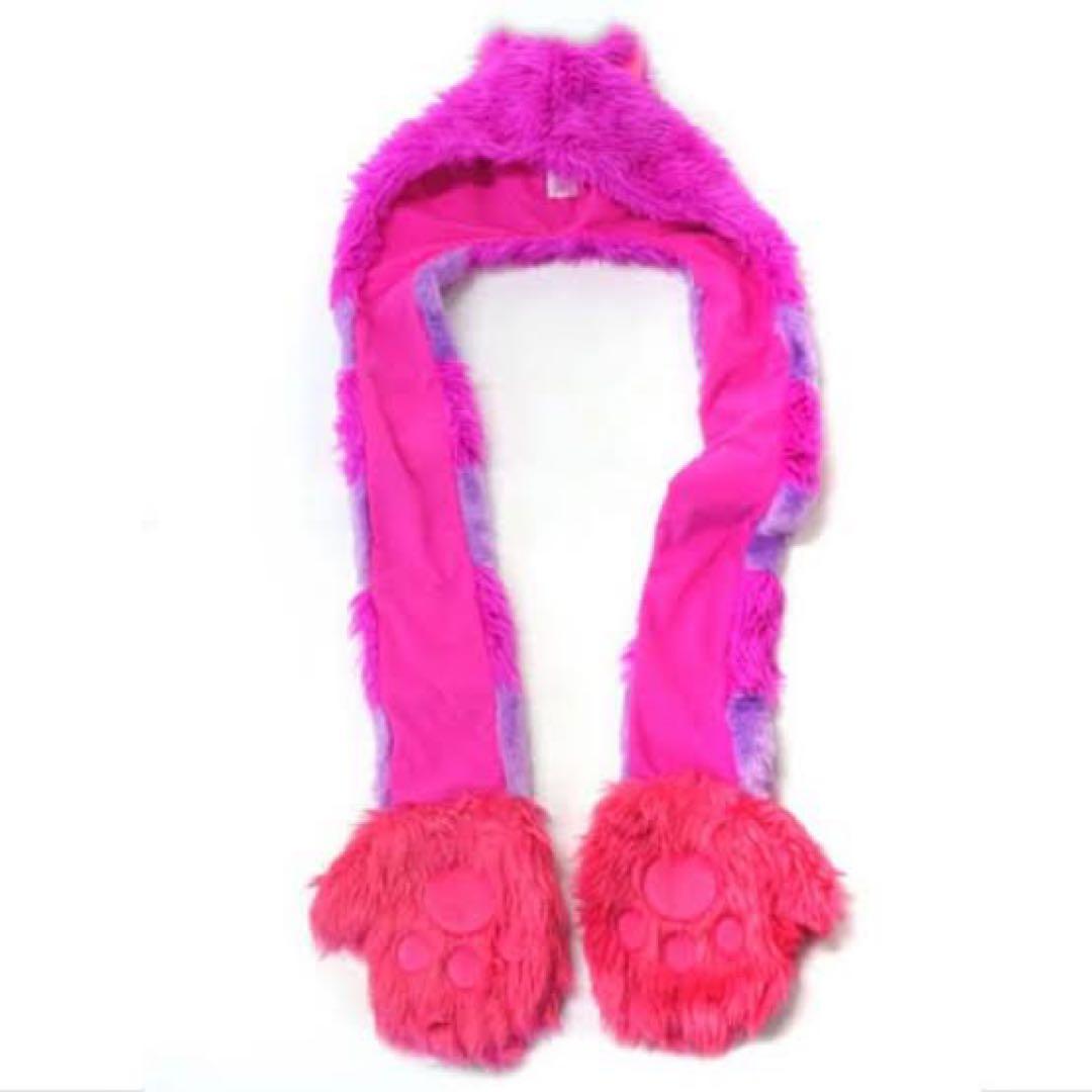 チェシャ猫 マフラーキャップ ファンキャップ ディズニー - メルカリ