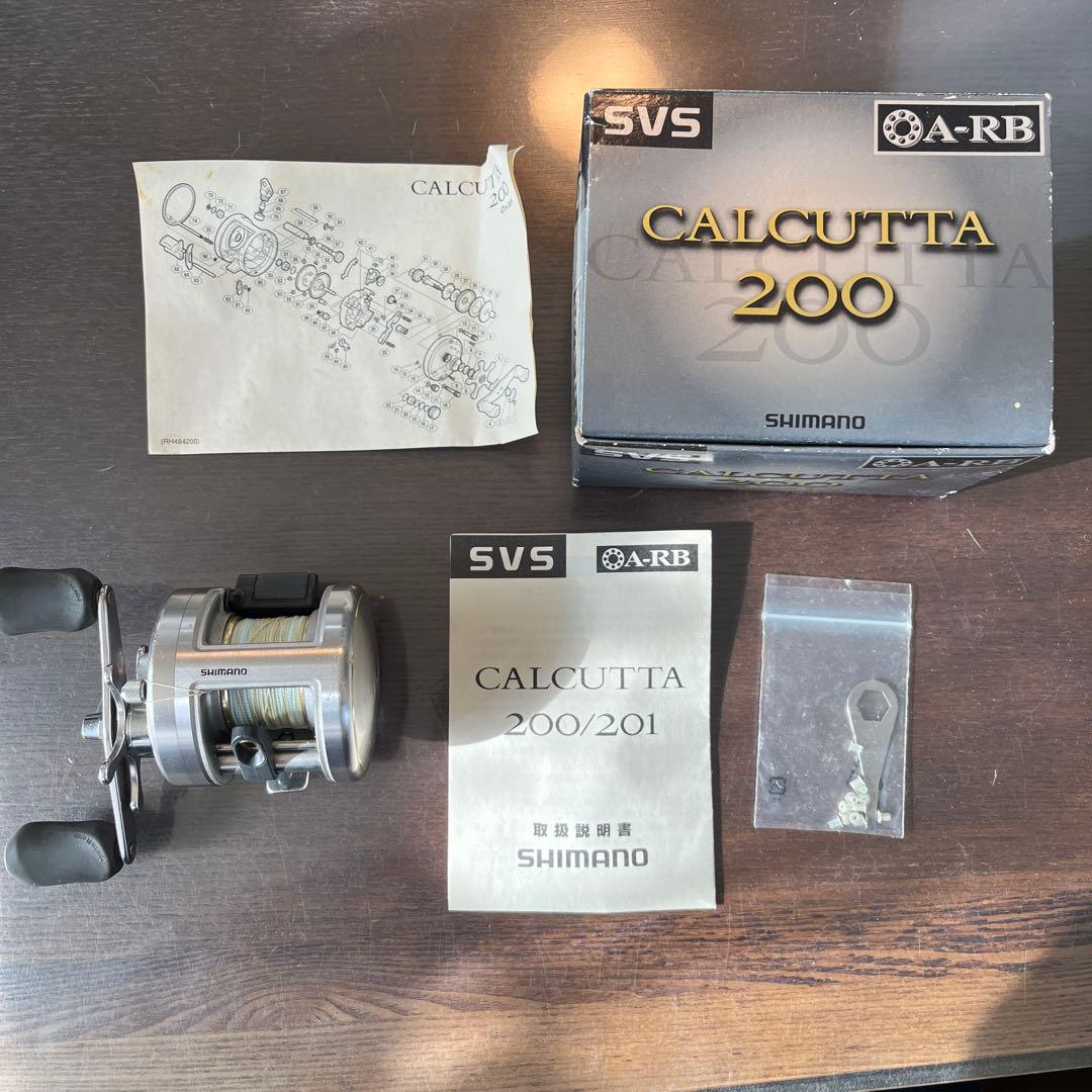 H*.様 【箱付・説明書／美品】シマノ カルカッタ200 SVS A-RB シル 03カルカッタコンクエスト 200DC 201DC 取扱説明書 - SHIMANO | PDF