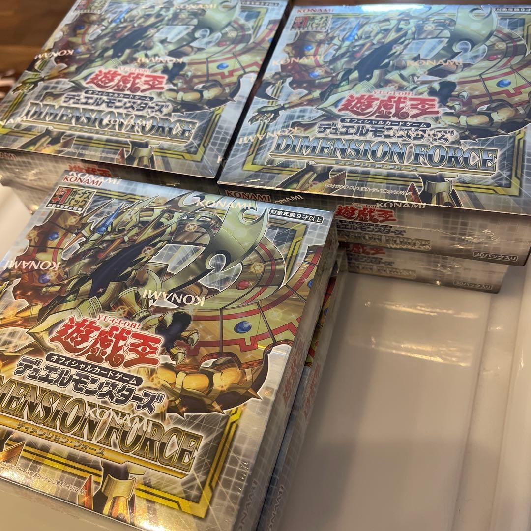 遊戯王　ディメンション・フォース　6ボックス 遊戯王 ディメンションフォースBox - メルカリ