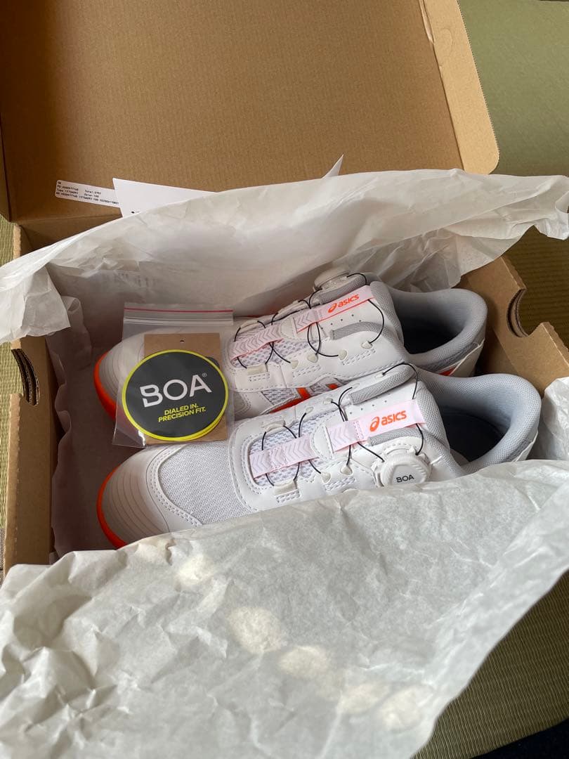 新品未使用 asics WINJOB CP219 BOA 27.5cm 安全靴