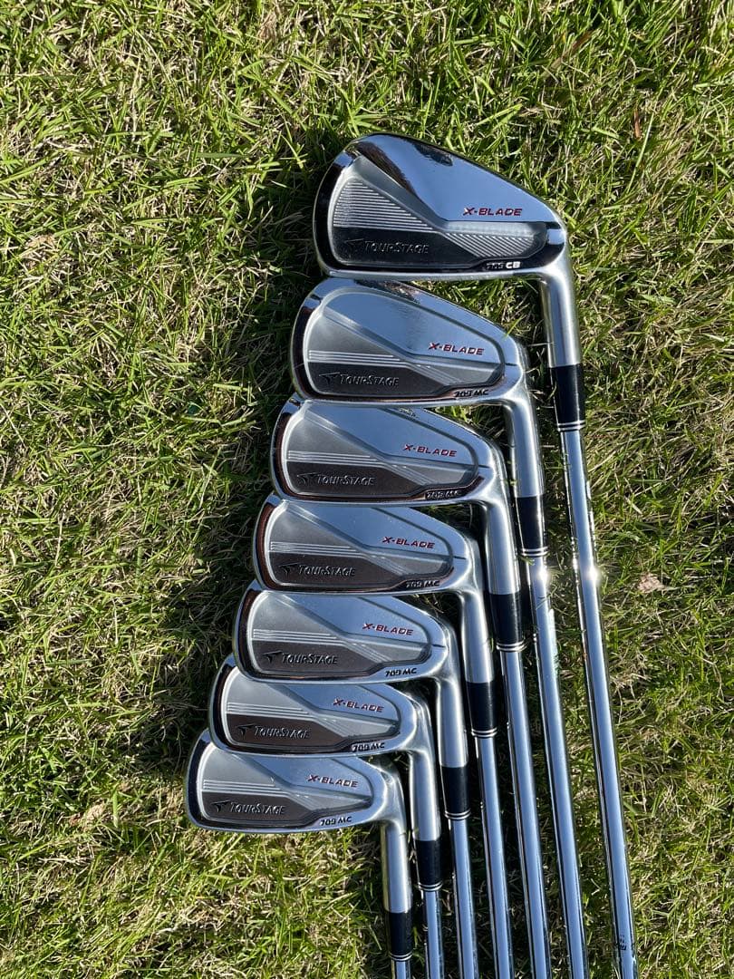アイアンセット ツアーステージ X-BLADE709 最終型名器 遠藤製作所もの