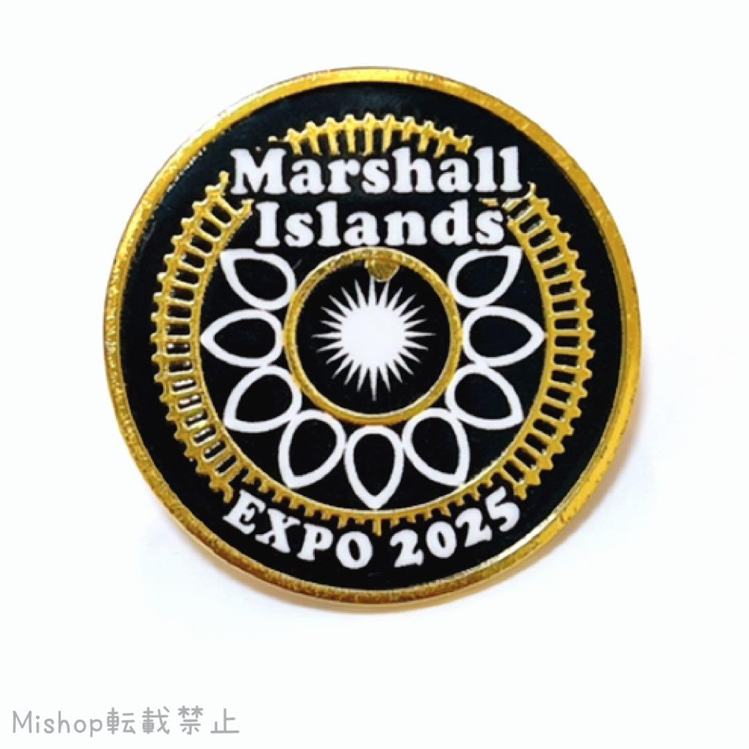 非売品 マーシャル諸島 ピンバッジ 大阪関西万博 EXPO2025 スタッフピン 非売品 マーシャル諸島 ピンバッジ 大阪関西万博 EXPO2025 スタッフ
