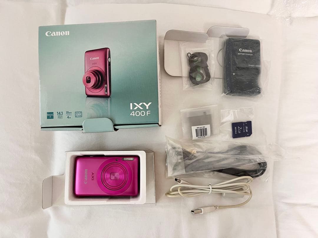 Canon IXY 400F ピンク Canon IXY 400F / IXUS 130 (Pink) 🧺 SOLD