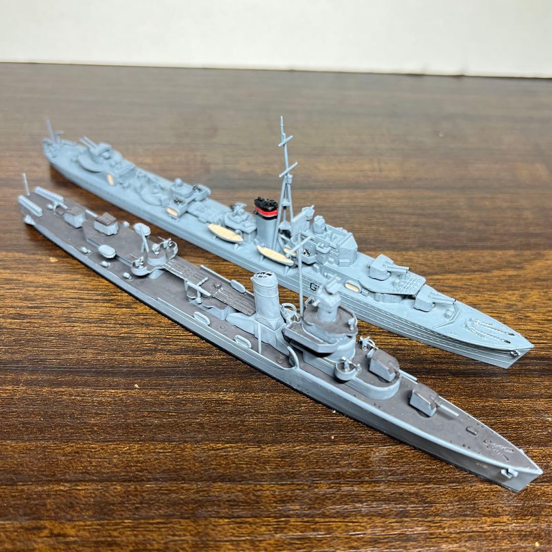 1/700 アメリカ海軍 護衛空母 ボーグ フレッチャー級駆逐艦 5隻セット