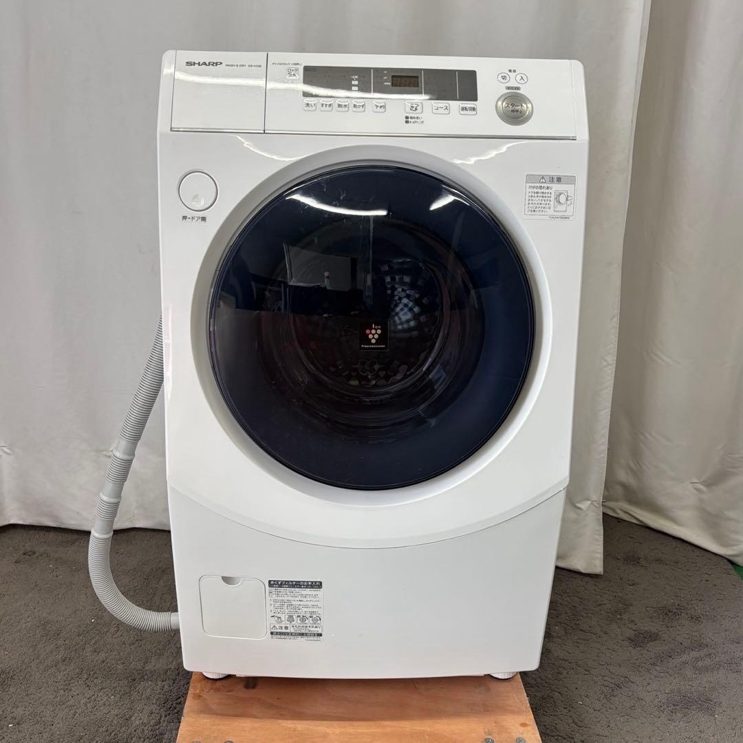 942❤️ ドラム式洗濯機 10キロ SHARP 乾燥付き 安い 綺麗 設置無料