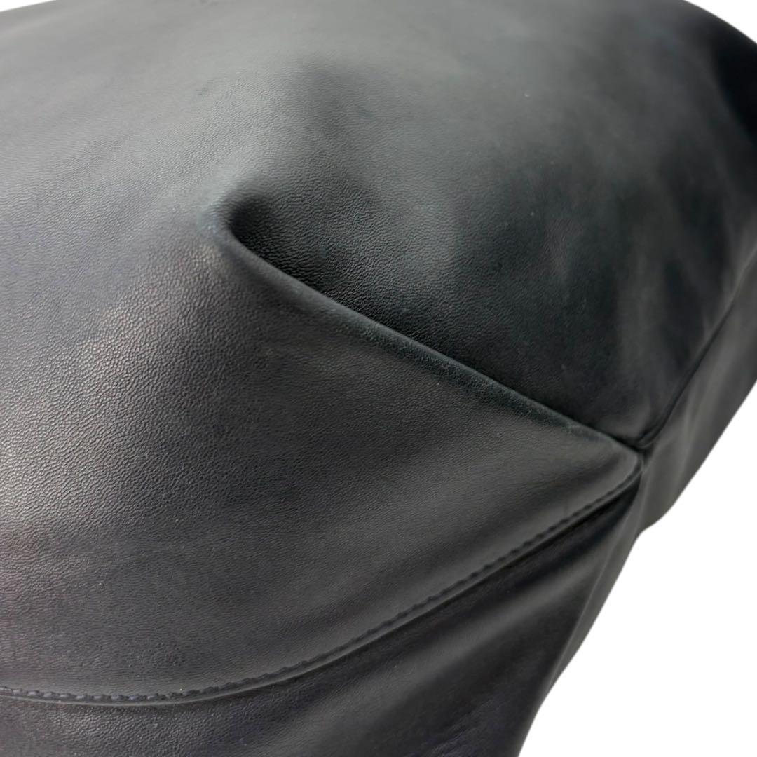 極美品】サンローラン テディ ショルダーバッグ チェーン 巾着 レザー