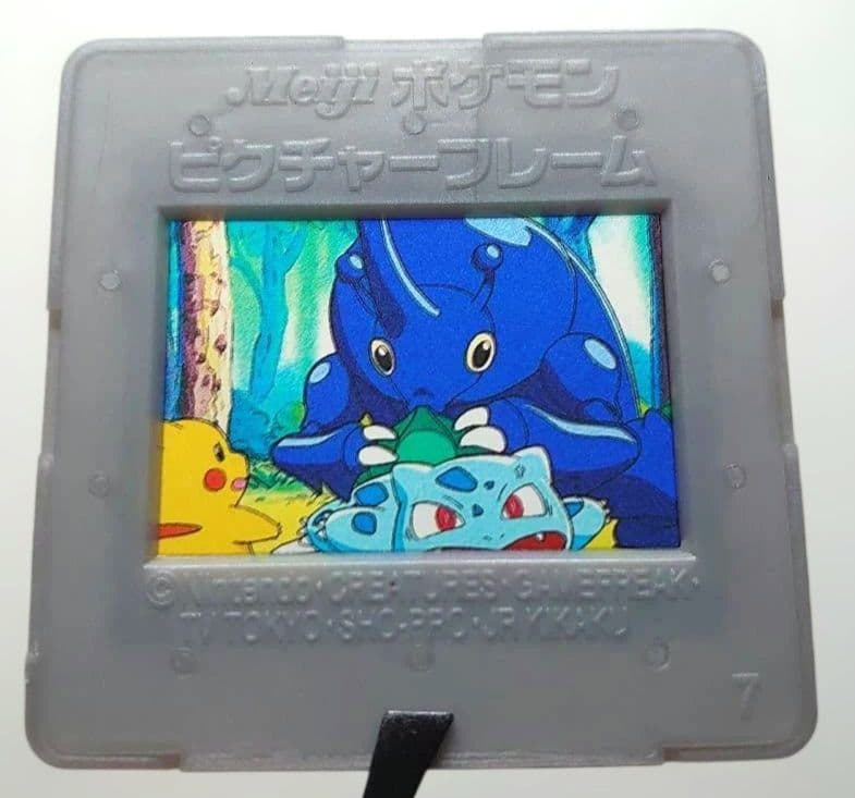 Meiji ポケモン ピクチャーフレーム　ヘラクロス　フシギダネ　ピカチュウ ポケモン ピクチャーフレーム 明治 希少 カモネギ ヘラクロス