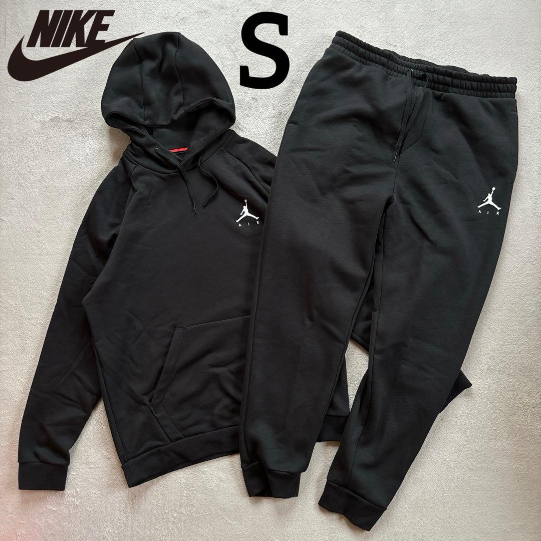 新品 ナイキ NIKE ジョーダン セットアップ 上下セット ブラック S