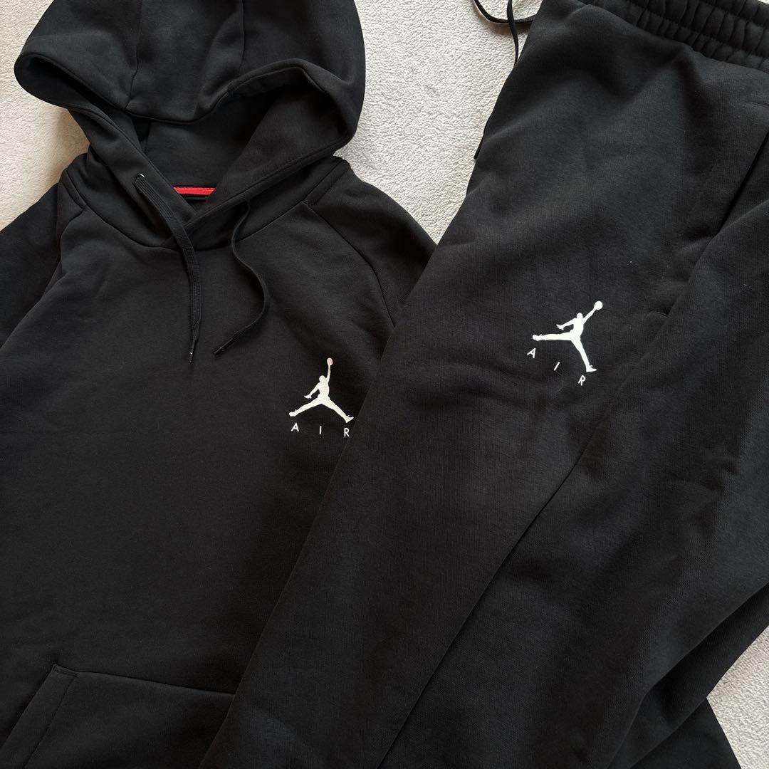 新品 ナイキ NIKE ジョーダン セットアップ 上下セット ブラック S