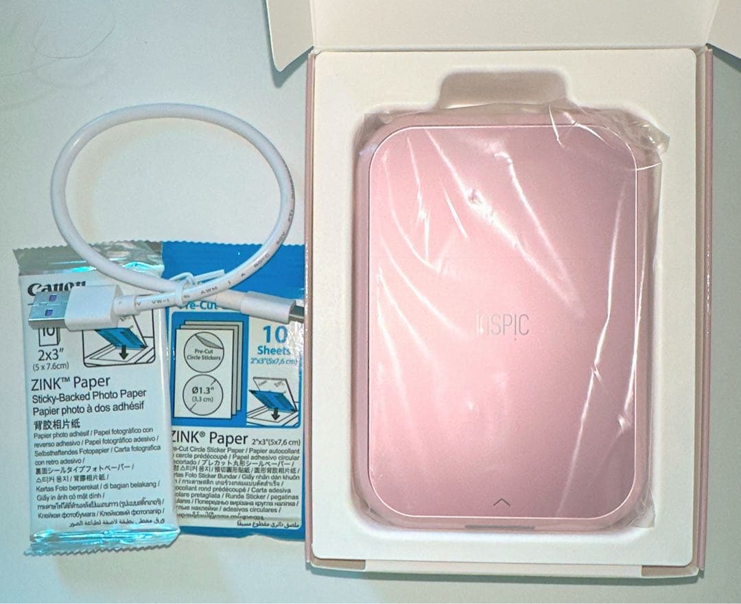 Canon iNSPiC ミニフォトプリンター PV-223 ピンク iNSPiC PV-223：ミニフォトプリンター｜個人｜キヤノン