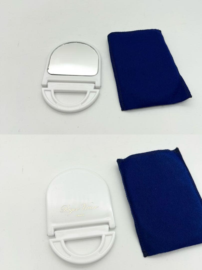 激レア品】 ロジェヴィヴィエ ワンショルダーバッグ レザー 白 ロゴ