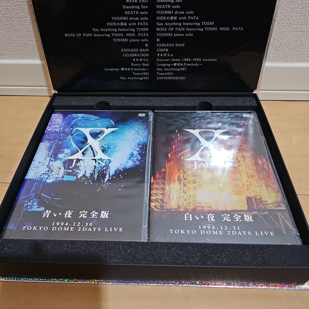 X JAPAN 青い夜 白い夜 完全版 DVD - メルカリ