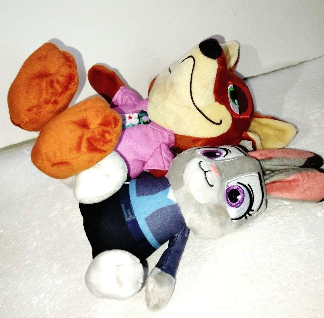 ディズニー ズートピア2 ペア ぬいぐるみ ジュディ ニック ゲイリー