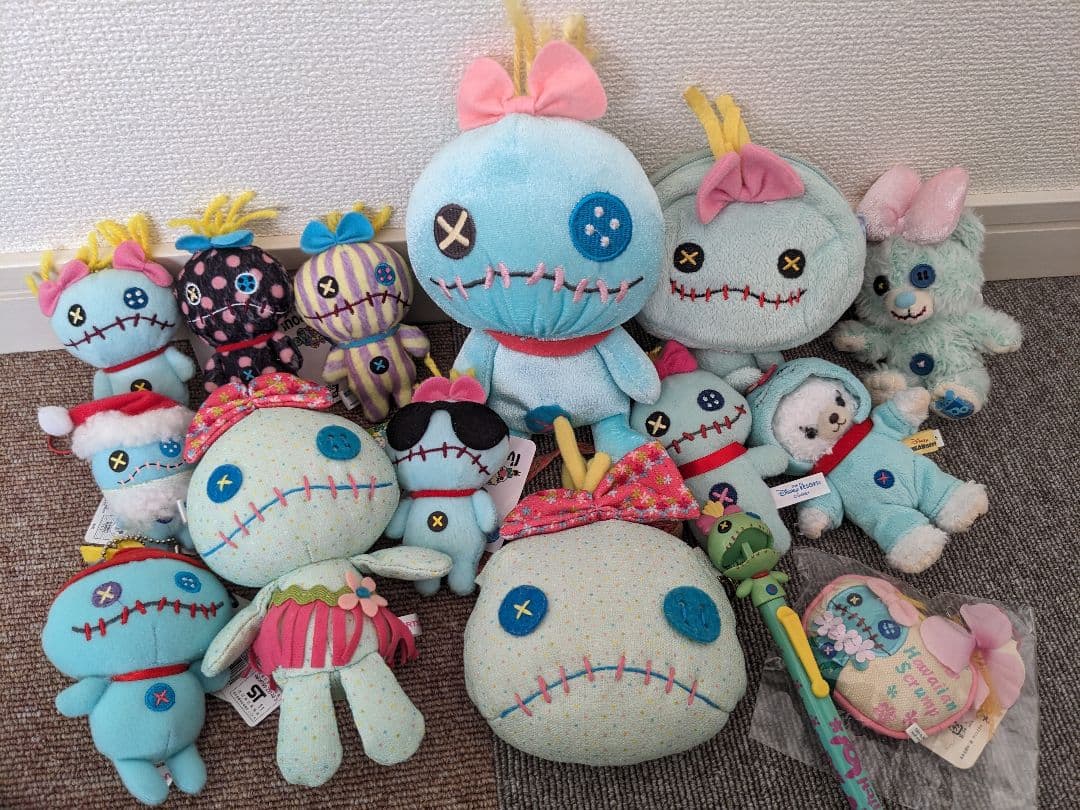 レア スクランプ まとめ売り リロアンドスティッチ ぬいぐるみ