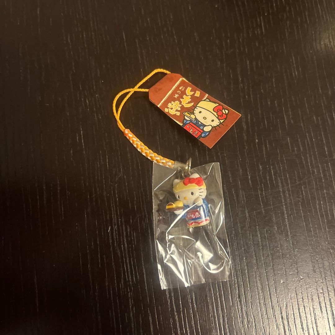 ハローキティ 根付け　ストラップ　彩の里　いも恋 ハローキティ 鈴根付｜サンリオオンラインショップ本店 - 公式通販サイト