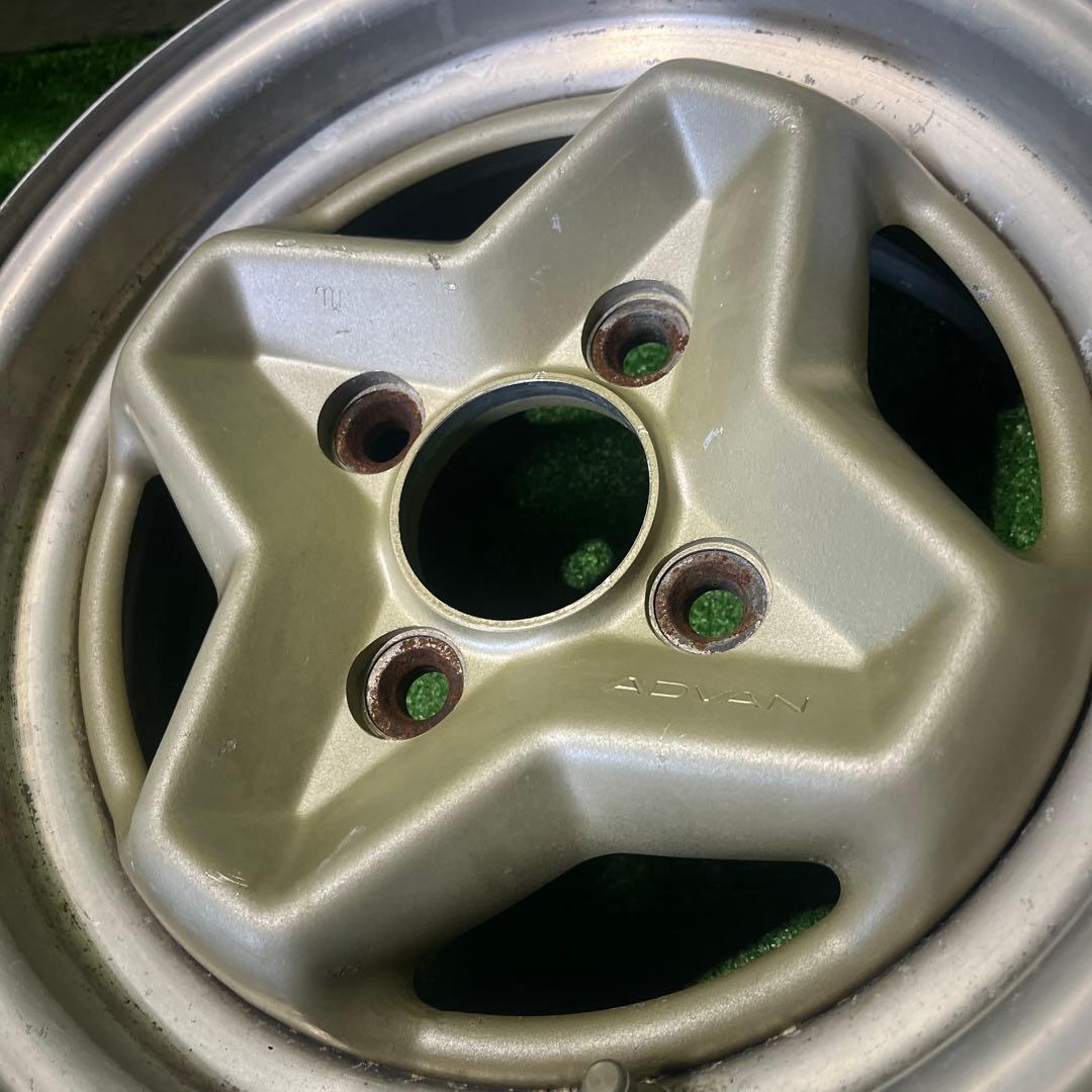 ds8588① 2本 希少！ADVAN SF 13インチ　5.5J