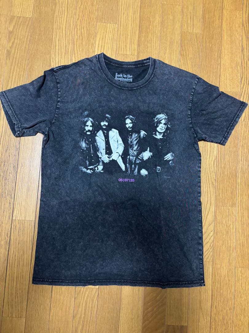 Black Sabbath Back to the beginning Tシャツ Black Sabbath and Ozzy Osbourne Back To The Beginning Merch Event