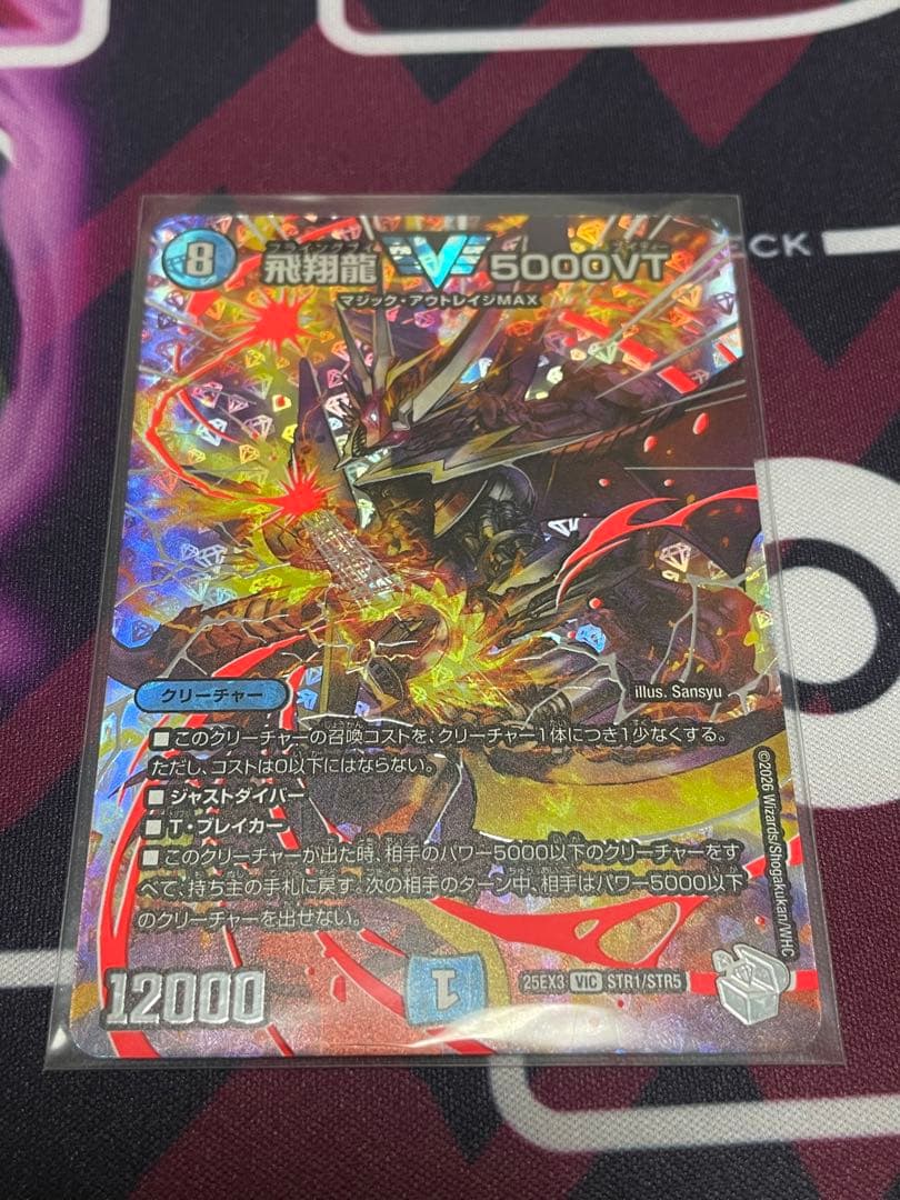 デュエマ 飛翔龍 5000VT 超銀トレジャー 邪神爆発 デュエナマイト