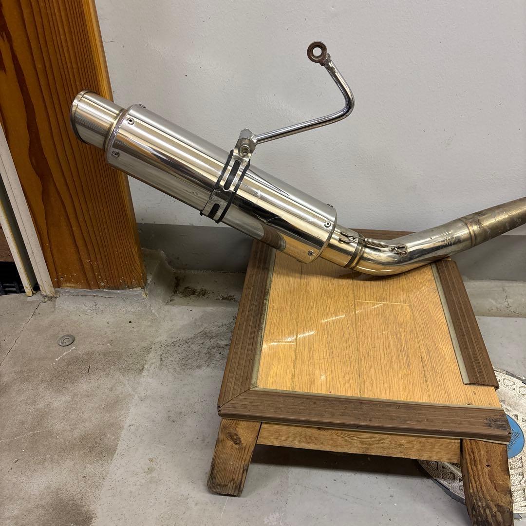 モンキーマフラー 受注生産 モンキー125 JB02 JB03 JB05 専用 チタンLook フル