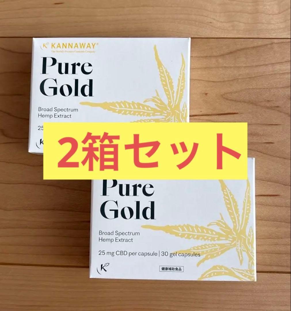 キャナウェイkannaway ピュアゴールドソフトジェル2箱セット キャナウェイkannaway ピュアゴールドソフトジェル2箱セット kannaway