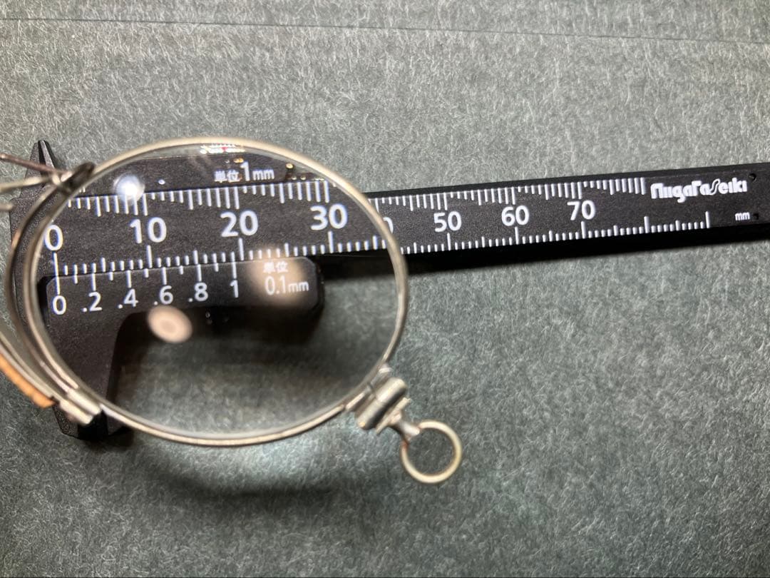 A119】ヴィンテージ眼鏡 フィンチ眼鏡 拡大鏡 ドイツ仕入れ