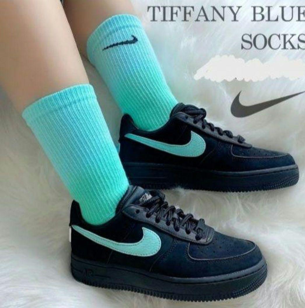 NIKEティファニーブルー ソックス NIKE】ティファニーブルー ユニセックス ソックス ☆靴下2足組 (Nike