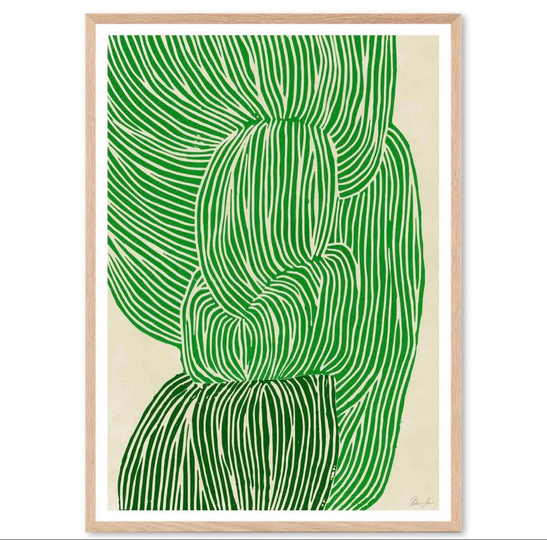 THE POSTER CLUB】Green Ocean 50×70 - メルカリ