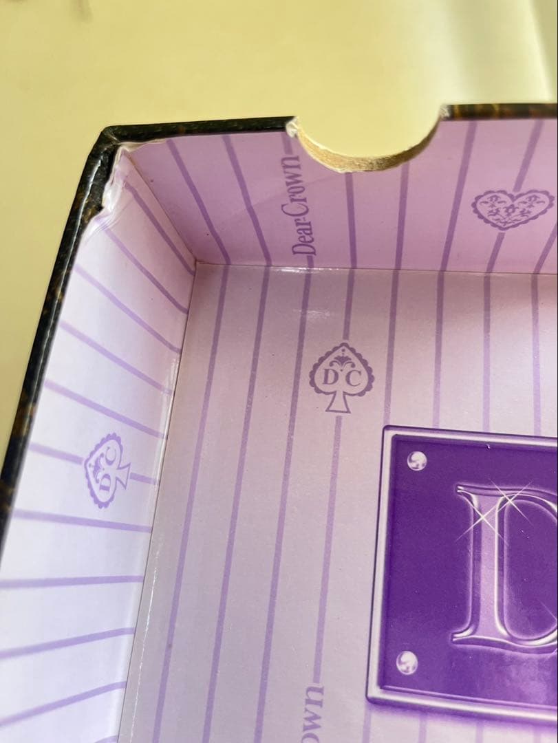 ディアクラウン トランクケース プリズムストーン付き