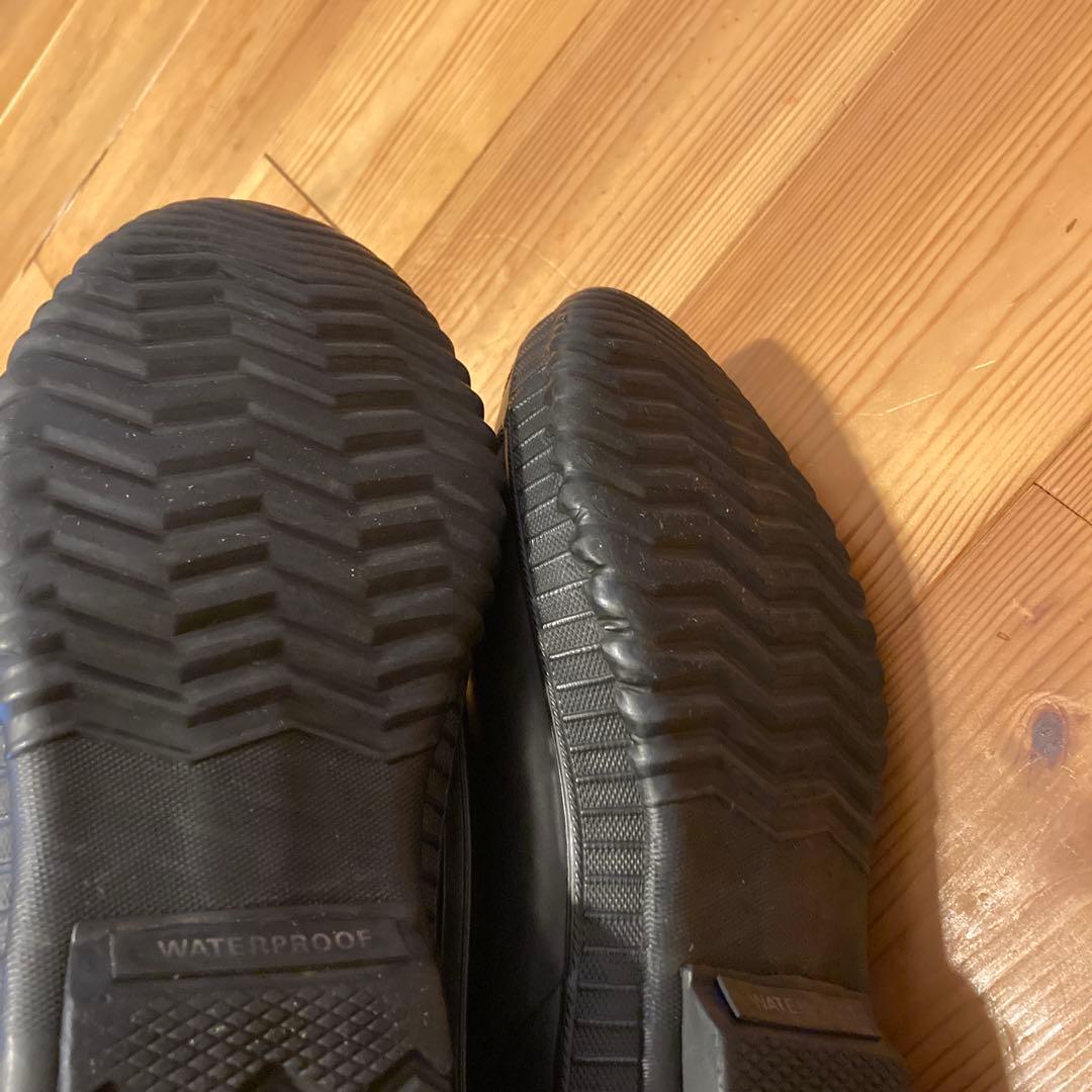 ソレル　ウインターブーツ　防水ブラックレースアップブーツ 27.5cm