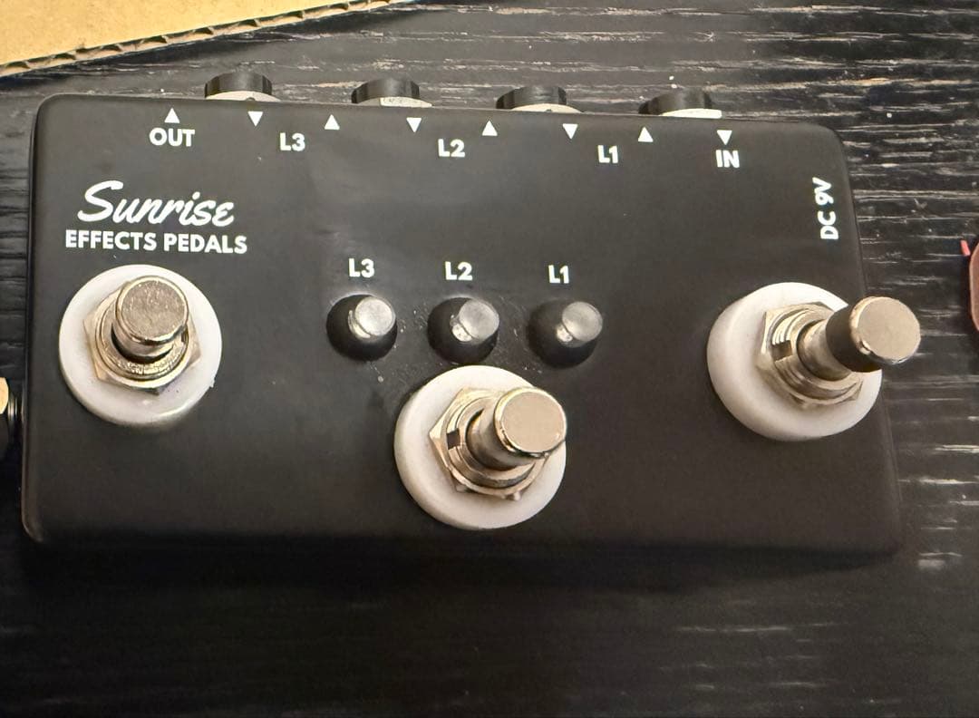 sunrise effects Polaris スイッチャー POLARIS NOVA【3ch プログラマブルスイッチャー】(マットブラック