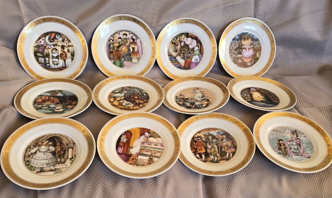 ロイヤルコペンハーゲンアンデルセンプレート 12枚 Amazon.co.jp: 品ロイヤルコペンハーゲンアンデルセン絵皿