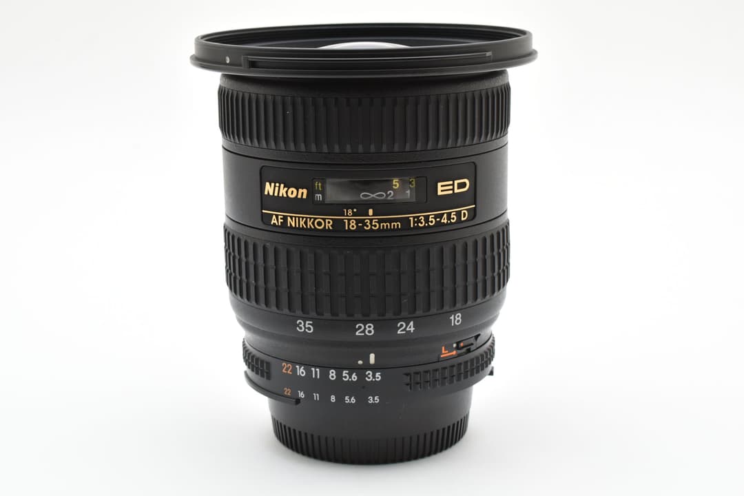 未使用に近い Nikon AF 18-35mm F3.5-4.5 D #8927