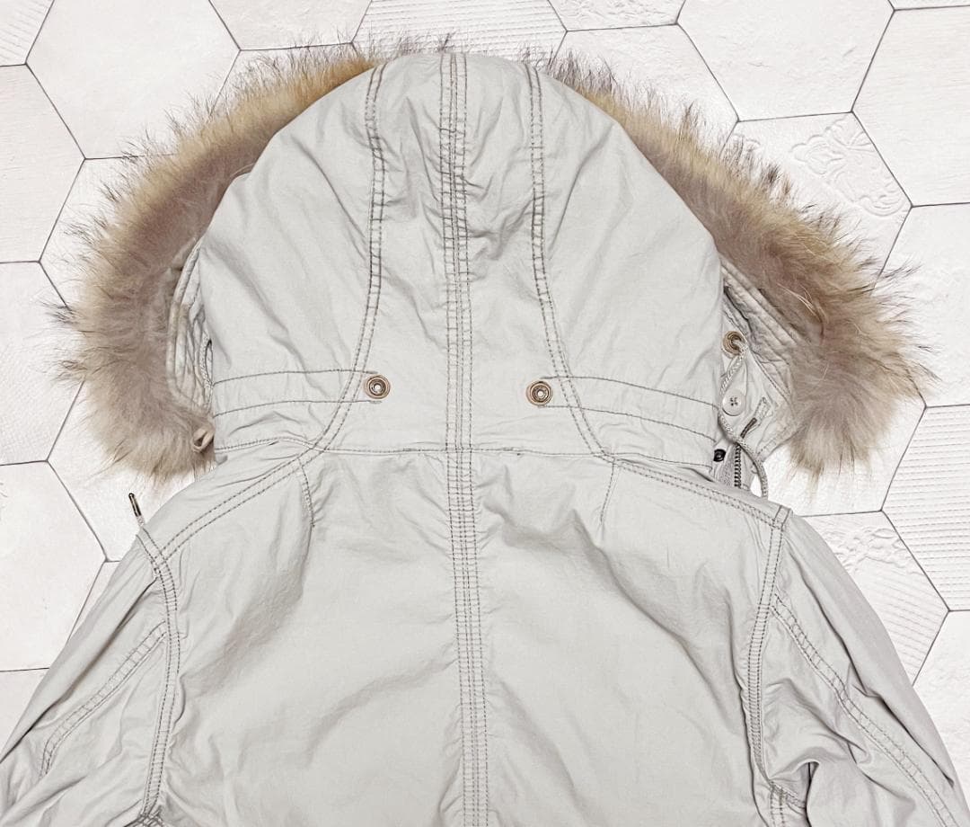 ほぼ新品 Y2K ゴア【GOA】フィンランドラクーン 4WAYモッズコート