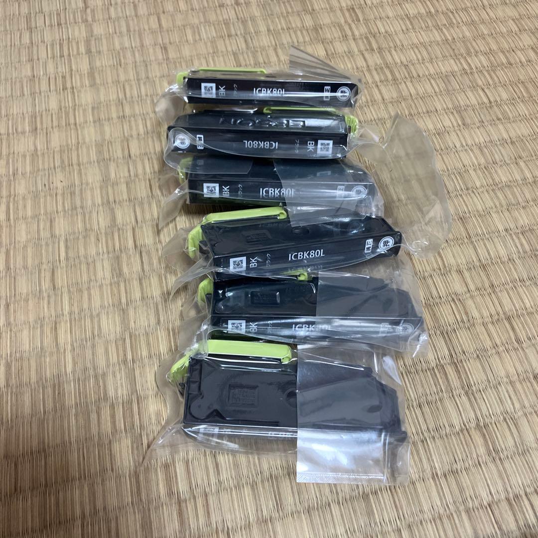 まとめ売り　EPSON 純正インクカートリッジ　80L 26個セット インク エプソン 純正 カートリッジ インクカートリッジ EPSON ICBK80L