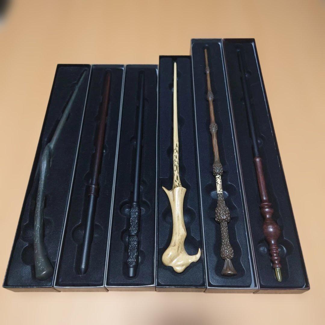 ハリー・ポッター　杖６本セット ハリーポッターの杖レプリカセット 公式正規品 ハリーポッター 杖