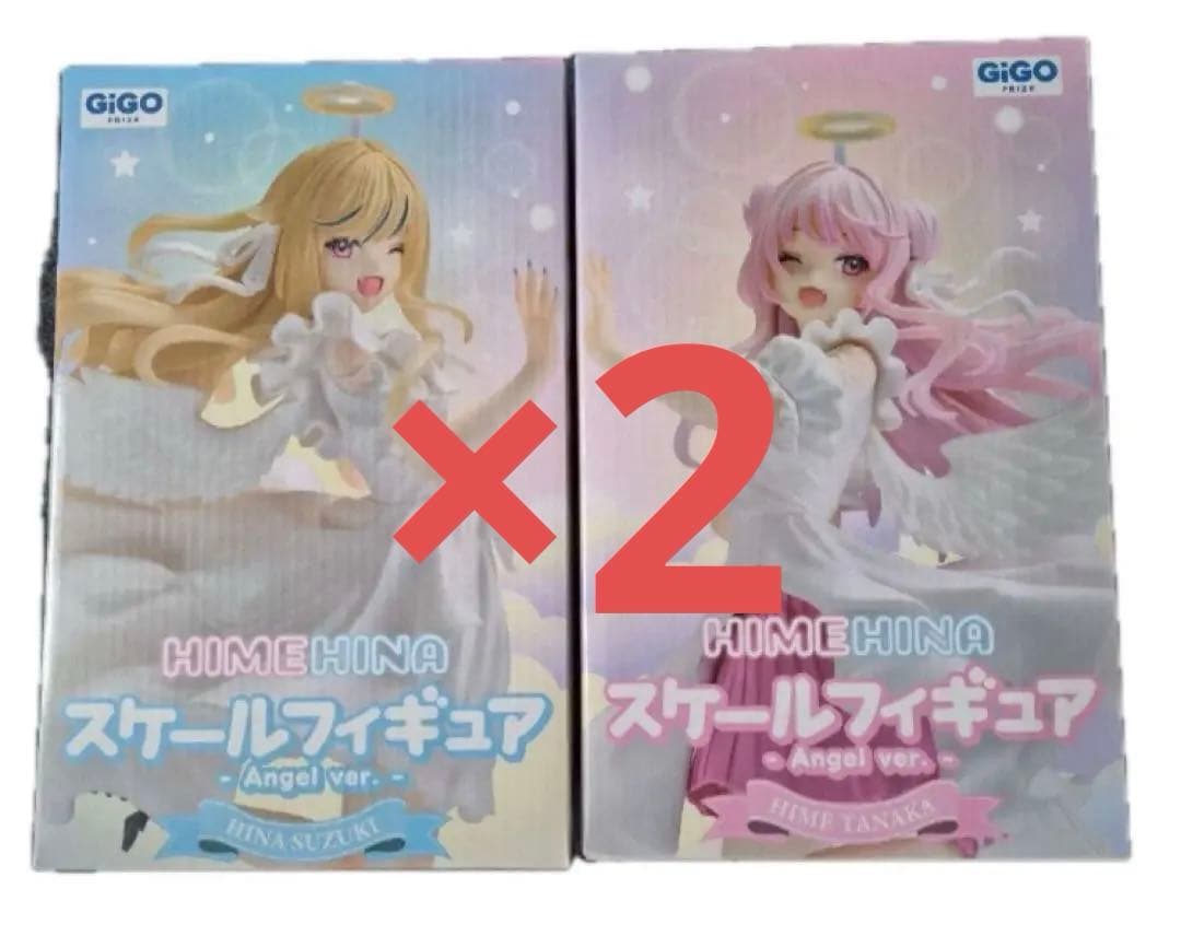 HIMEHINA 鈴木ヒナ 田中ヒメ　フィギュア　セット　4個 🥕絶賛予約受付中‼︎🥕 「HIMEHINA」田中ヒメと鈴木ヒナが待望の