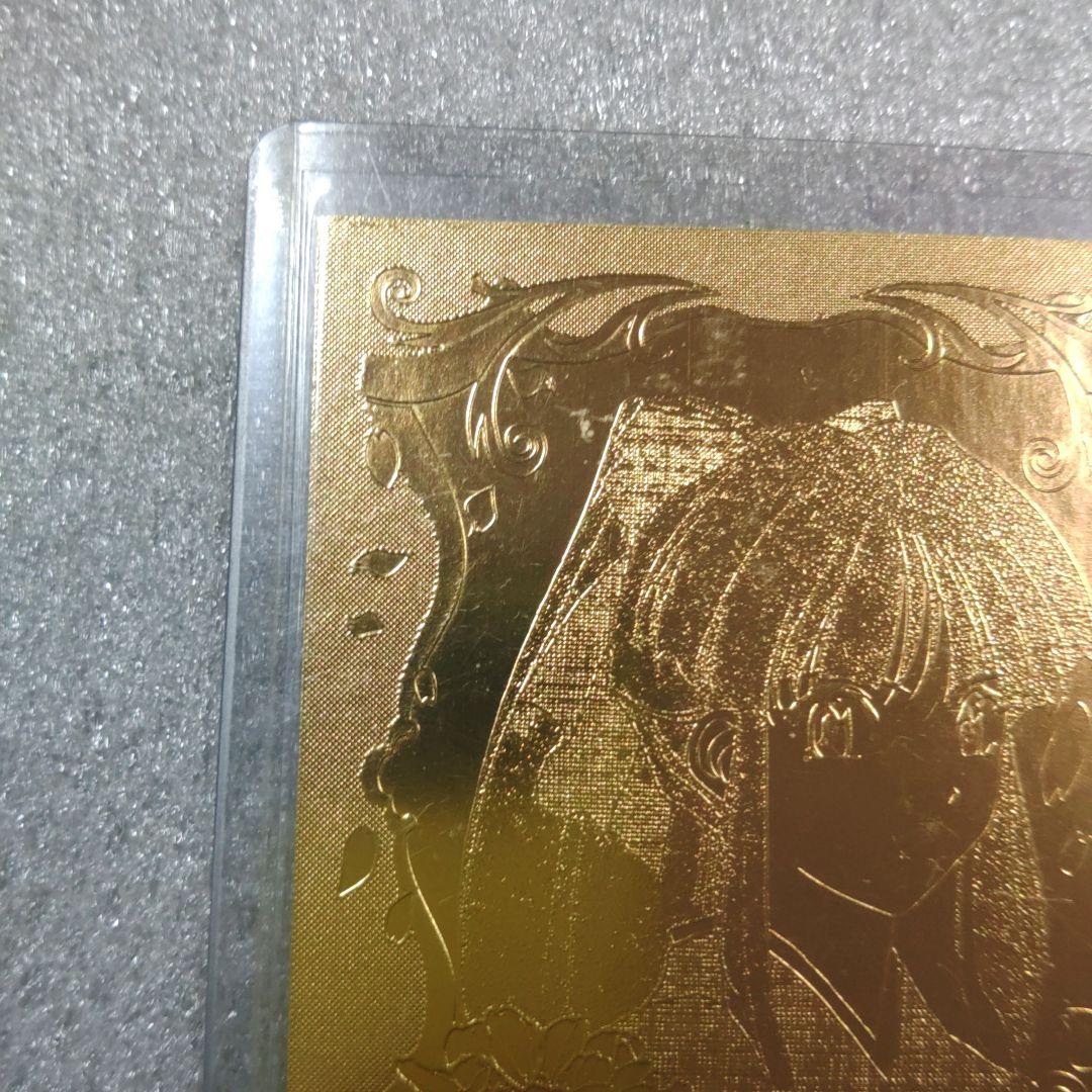 サクラ大戦 金箔 22Kゴールドカード 真宮寺さくら 2000枚限定品 - メルカリ
