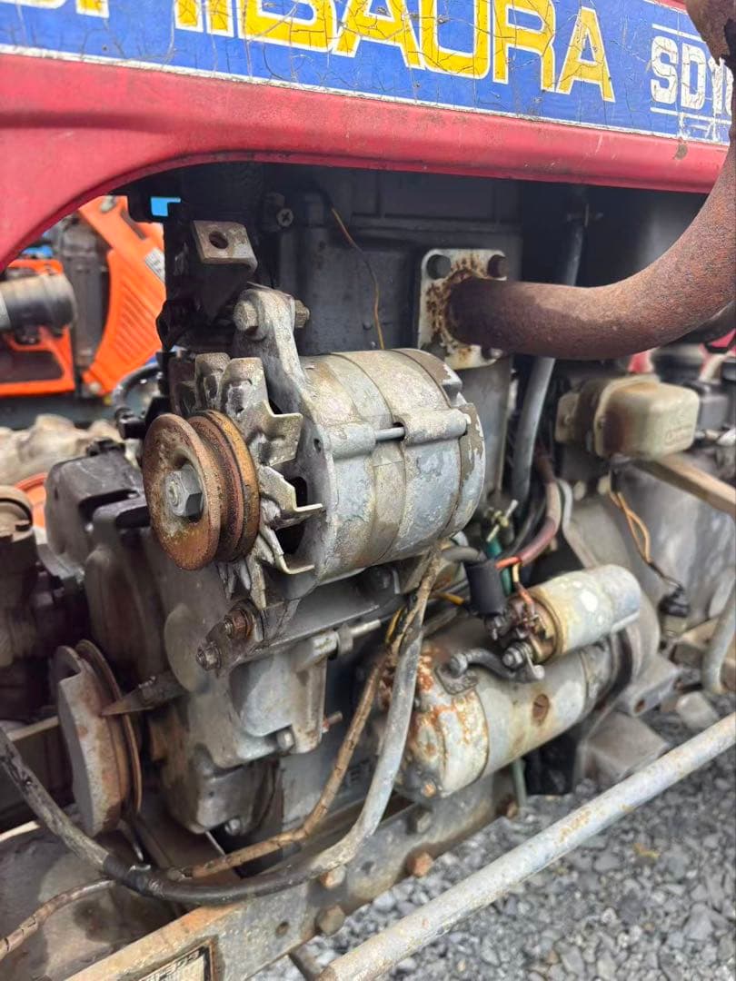 SHIBAURA SD1840赤いトラクター 茨城县引き取り 限定 - メルカリ